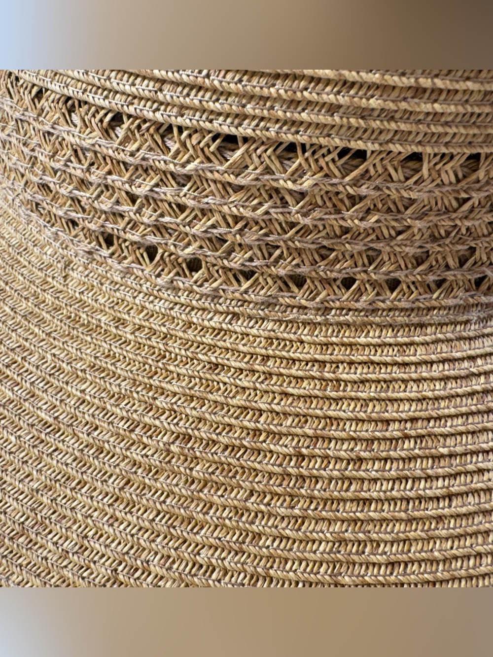Straw Bucket Sun Hat - San Diego Hat Co.
Adjustable Hat Color:
Toast. - Picture 7 of 13